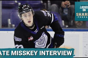 San Jose Sharks Prospect Nate Misskey On 2024 NHL Draft, Development Camp, And Victoria Royals