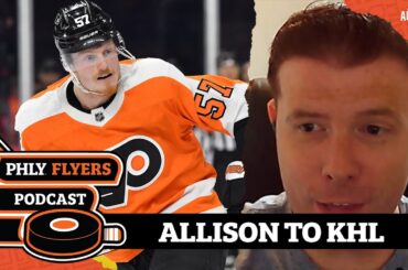 Former Flyer Wade Allison joining KHL on a one-year deal | PHLY Sports