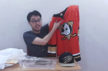 Anaheim Ducks Orange Alternate Jersey Unboxing