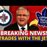 URGENT! LEAFS SIGNING 2 PLAYERS FROM THE WINNIPEG JETS! A HUGE TRADE HAPPENING? MAPLE LEAFS NEWS