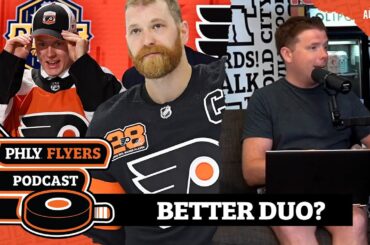 Better duo: Matvei Michkov and Travis Konecny, or Claude Giroux and Jake Voracek? | PHLY Sports