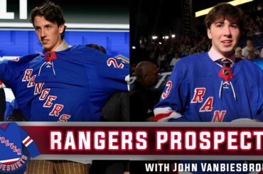 John Vanbiesbrouck Talks NY Rangers Prospects Gabe Perreault and Drew Fortescue