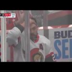 TOM WILSON WITH A BIG HIT ON THOMAS CHABOT AND THEN DROPS NICK PAUL IN A FIGHT