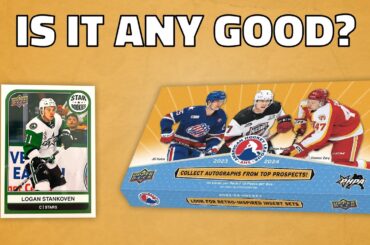 First Look: 2023-24 UD AHL Hockey Hobby Box