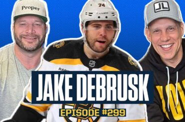 Jake Debrusk joins the show + Trump Chaos and Blues potential moves