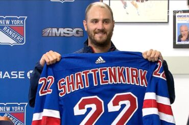 Kevin Shattenkirk Gets His New York Rangers Jersey, Discusses Joining Blueshirts