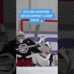 DYLAN GARAND DEVELOPMENT CAMP SAVE 🔥🚫 #nhlhockey #nhlshorts #hockey #hockeysports #hockeyshorts