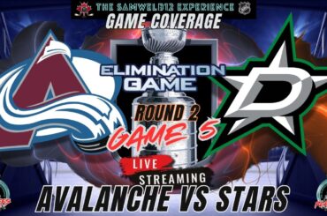 Game 5: Colorado Avalanche vs Dallas Stars Live NHL Playoffs coverage