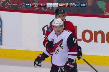 Flames’ Ferland rocks, injures Ekman-Larsson with clean hit