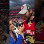 Caitlin Daly with Kevin Stenlund | Florida Panthers