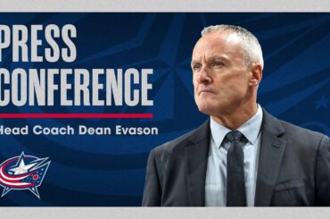 Dean Evason Introductory Press Conference | Columbus Blue Jackets (07/23/24)