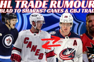 NHL Trade Rumours - Flames, Jets, Canes & CBJ Trade? Ekblad to SJ? Evason to CBJ & Flames New Arena