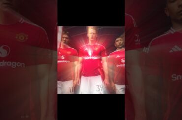 Reds devils Manchester United New Home kit 24/25 #premierleague #manchesterunited #homekit #jersey