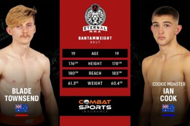 ETERNAL MMA 56 - IAN COOK VS BLADE TOWNSEND - MMA FIGHT VIDEO