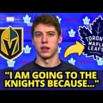 END OF THE MYSTERY! WILL MITCH MARNER SIGN WITH THE GOLDEN KNIGHTS? SEE THE TRUTH! MAPLE LEAFS NEWS