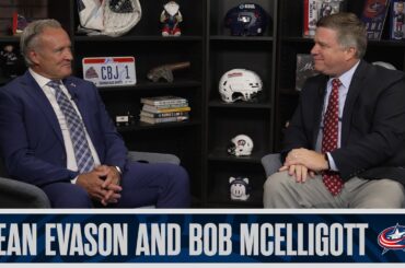 Dean Evason sits down with Bob McElligott for his first interview as head coach of the CBJ!