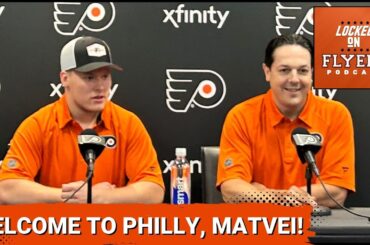 The Philadelphia Flyers Welcome Matvei Michkov to Philly: What did the newest Flyer have to say?