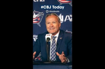 New Head Coach Dean Evason had an electric first day in Columbus⚡️| CBJ Today pres. by OhioHealth