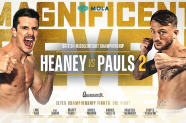 NATHAN HEANEY VS BRAD PAULS | FULL FIGHT | FRANK WARREN | MOLA TV