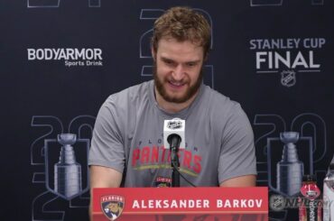 Barkov kertoo Ruudun roolista ja karvauspelistä | Barkov before Game 7 (In Finnish)