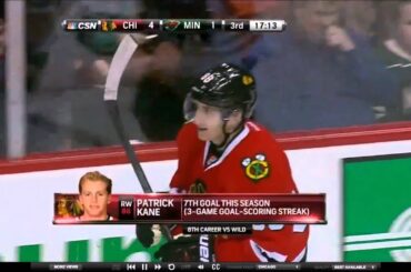 Brandon Saad's beautiful spinorama pass to Patrick Kane! October 28, 2013