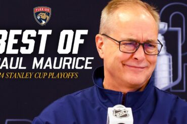 "They needed some profanity in their life" | Best Of: Paul Maurice Press Conferences | 2024 Playoffs