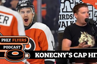 How will Travis Konecny’s contract extension impact Flyers future salary cap? | PHLY Sports