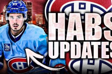 MONTREAL CANADIENS UPDATES: NEW ROSTER MOVES AFTER RAFAEL HARVEY-PINARD INJURY