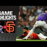 Rockies vs. Giants Game Highlights (7/26/24) | MLB Highlights