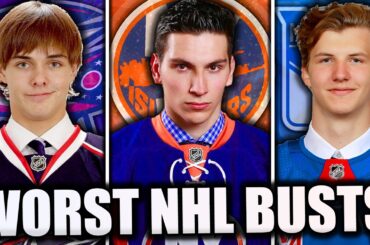 THE *WORST* PICKS FROM EVERY NHL DRAFT…