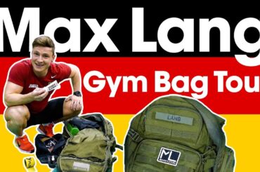 Max Lang - "What's in Your Bag?" - ATG Gym Bag Tour