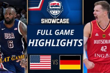 USA vs Germany [ Full Game ] Today Friendly International Olympic Paris 2024 | USAB SHOWCASE