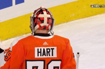 Carter Hart’s Unreal Glove Save On Taylor Hall