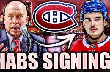 KENT HUGHES MAKES A MOVE: MONTREAL CANADIENS SIGN ARBER XHEKAJ TO A TWO-YEAR EXTENSION