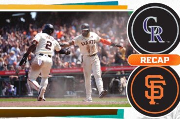 Rockies vs. Giants Game Highlights (7/28/24) | MLB Highlights