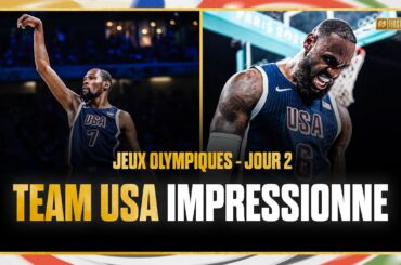 LEBRON JAMES ET TEAM USA DÉMARRENT FORT ! Debrief Jour 2 / JO Paris 2024