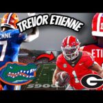 Georgia’s Newest “BULLDOZER” TREVOR ETIENNE RB  Highlights !!