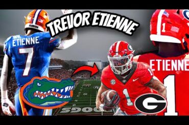 Georgia’s Newest “BULLDOZER” TREVOR ETIENNE RB  Highlights !!