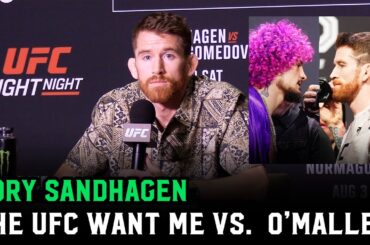 Cory Sandhagen: "The UFC wants Me vs. Sean O'Malley"