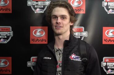 Kubota Top Prospects Game | Dylan MacKinnon comments after day of testing