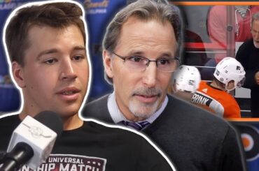 Bobby Brink Talks About John Tortorella