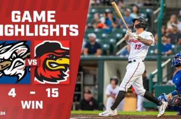 4 HOMERUNS! | Storm Chasers vs Red Wings Game Highlights (7/30/2024)