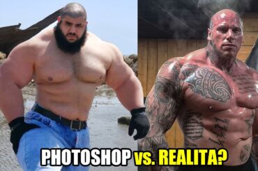 IRÁNSKY HULK - Realita vs Photoshop? Zápas obrov chcela aj slávna MMA organizácia