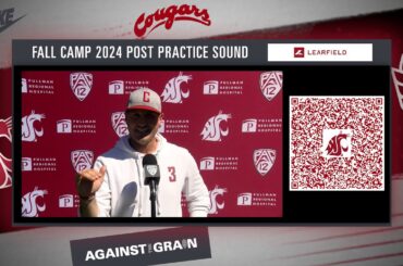 WSU Football: "It's gotta be Player led, not Coach fed" | HC Jake Dickert after Fall Camp | 7/31/24