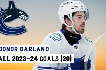 Conor Garland (#8) All 20 Goals of the 2023-24 NHL Season