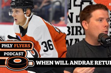 When will Emil Andrae be back with the Philadelphia Flyers? | PHLY Sports