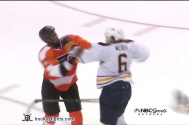 Mike Weber vs Wayne Simmonds Mar 10, 2013