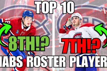 UNVEILING OUR TOP 10 HABS PLAYERS!