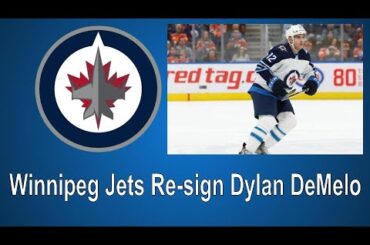 Winnipeg Jets Re-sign Dylan DeMelo to a 4 Year Contract