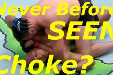 UFC Choke BREAKDOWN! Romanov VS de Lima... What HAPPENED!!??